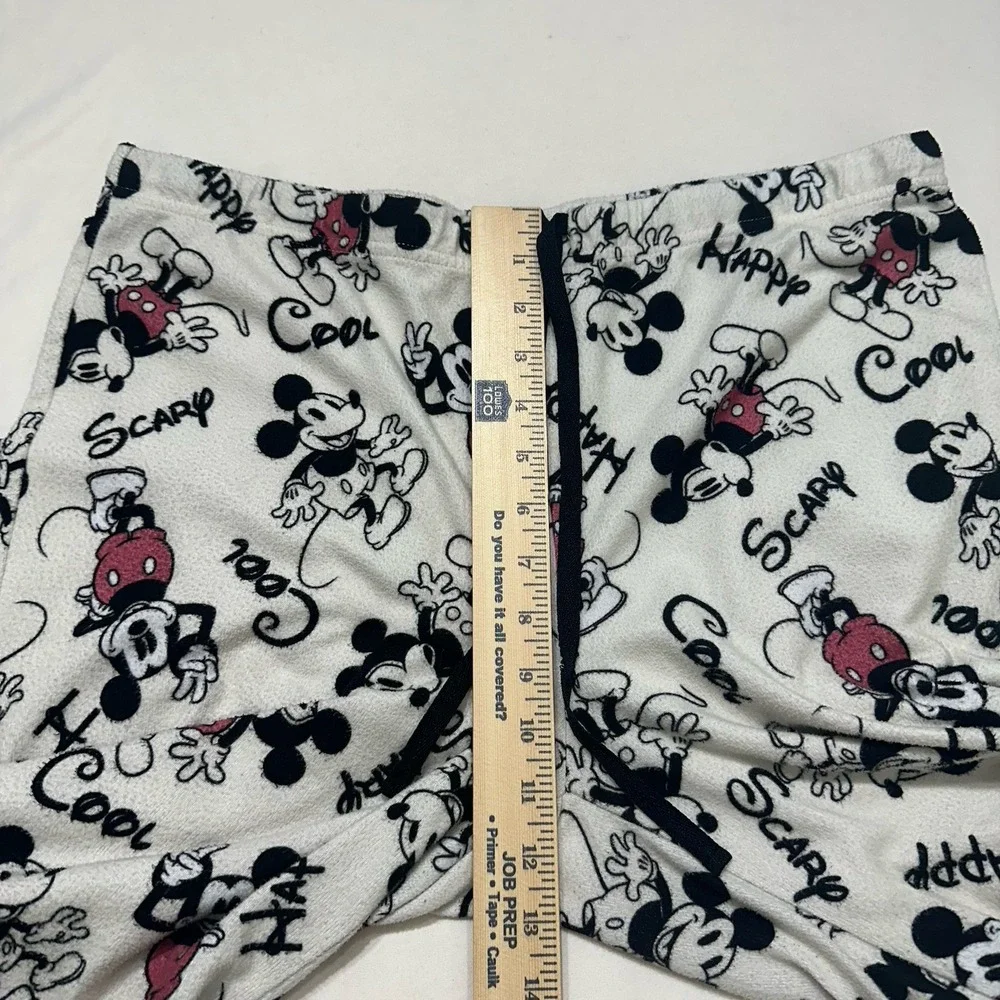 Disney Mickey‎ Mouse Pajama Pants Lounge Sleepwear Adult Large - Picture 7 of 9